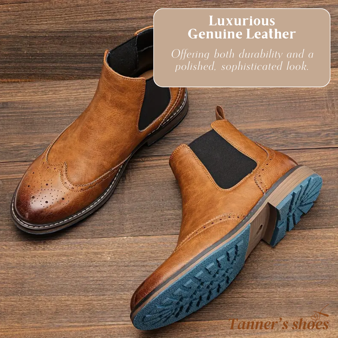 Johan | Durable Non-Slip High Slip-On Boots for Ultimate Comfort