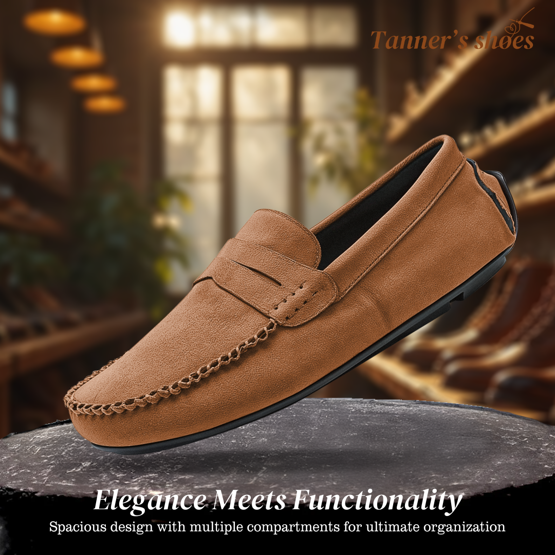 Heath | Stylish Men's Penny Loafers - Casual, Comfortable & Anti-Slip Slip-Ons