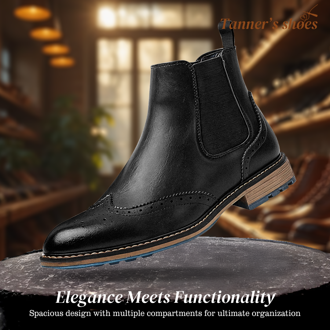Johan | Durable Non-Slip High Slip-On Boots for Ultimate Comfort